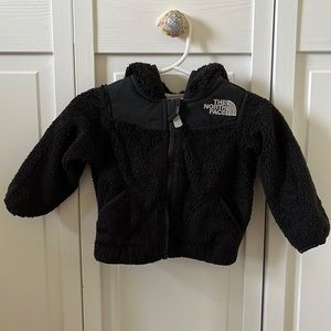 Hooded North Face fleece coat